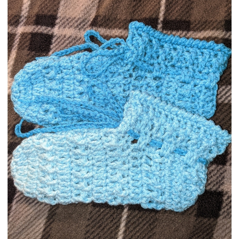 Tranquility Ankle Slipper Socks Handmade